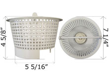 Aladdin Pacific Fab. Skimmer Basket 51-3036 B-43 R38030