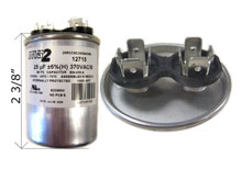 U.S. Seal Capacitor 25 MFD 370VAC RD-25-370