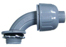 CMI 1/2 inch PVC 90 Degree Connector Liquidtight NMLC9005