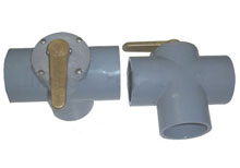 Ortega Valve 3-Way 1.5" CPVC 010631