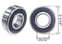 US Seal 20MM Pool Motor Ball Bearing RBL-6304-LL