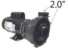 Waterway 2 Speed 1.5 HP 115V Spa Pump 3420610-1A