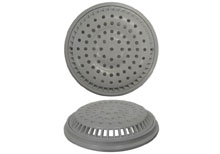 Waterway 8 in. Dark Gray Main Drain Anti Vortex Cover 640-2319-D