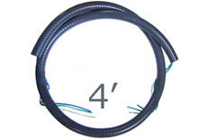 CMI 4 ft. 1.5" Whip Kit 110V 3-Wire WW1241-110